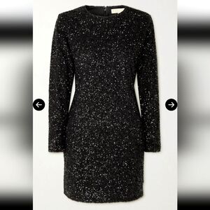 Michael Kors long sleeve sequin dress